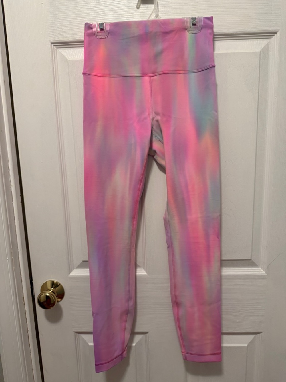 Lululemon Wunder Train High-Rise Tight 25" Psychedelic Wash Multi-Sz. 6